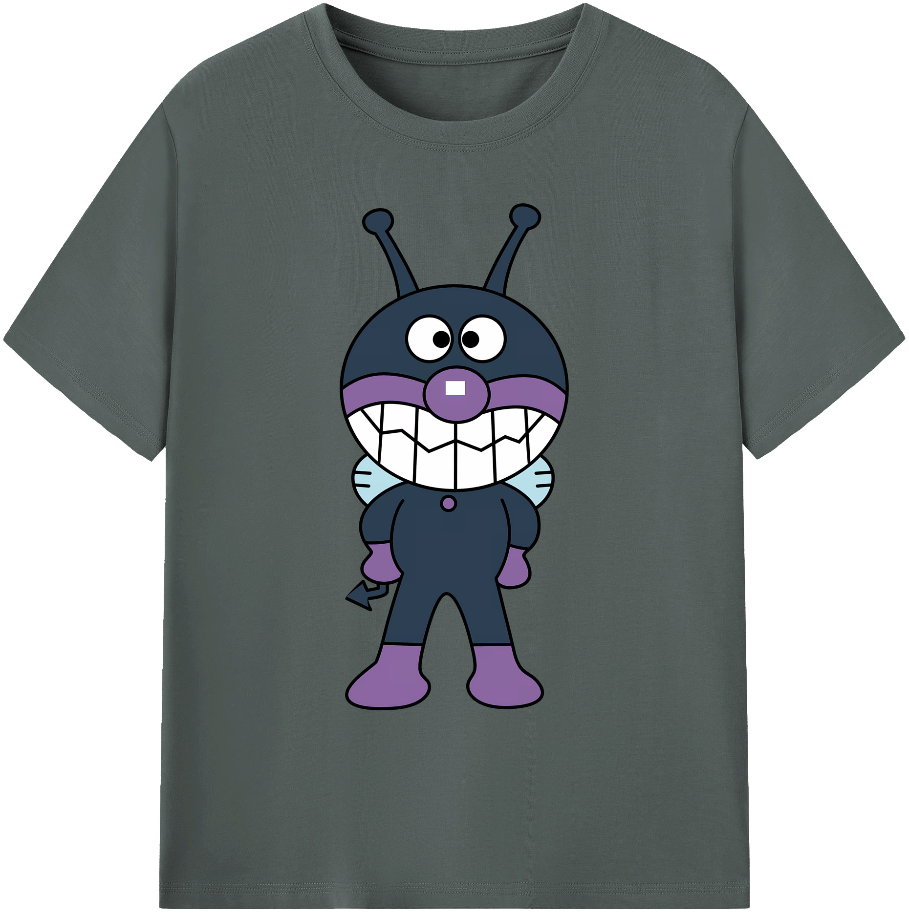 （画像用） アンパンマン Anpanman 綿100％ メンズ半袖Tシャツ｜肌触りやわらか＆通気性